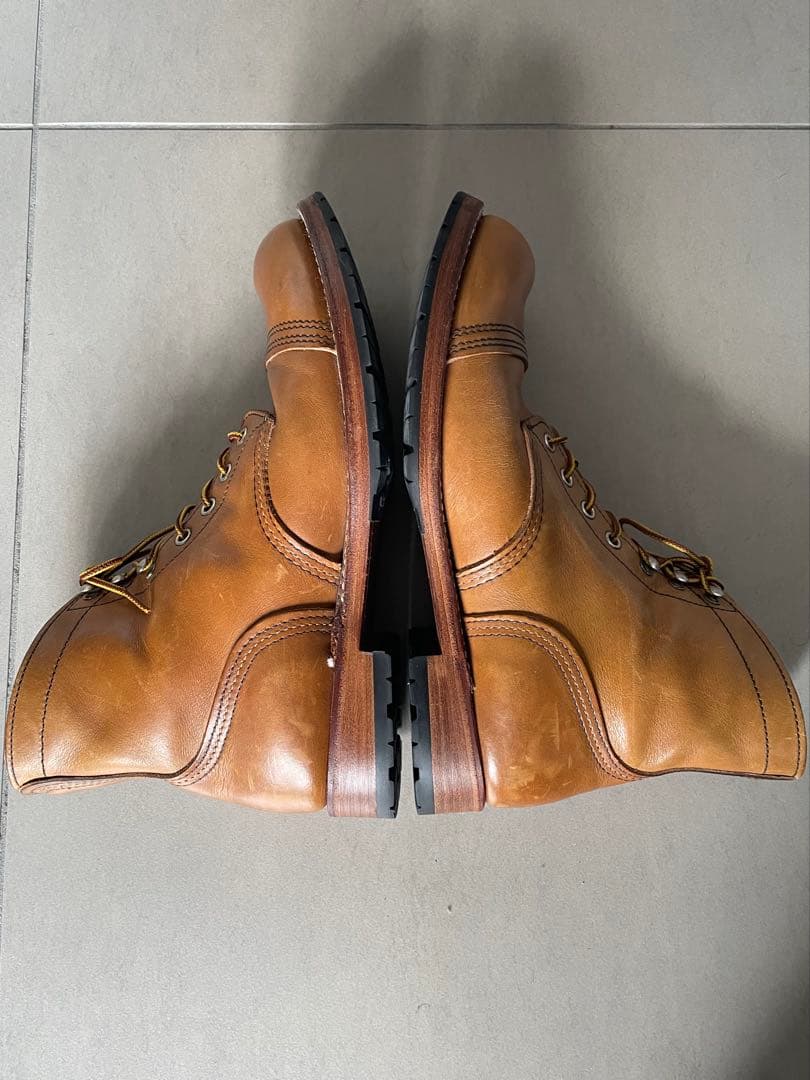 レッドウイング キャメル ブーツ アイアンレンジャー 8112 US9 1/2D