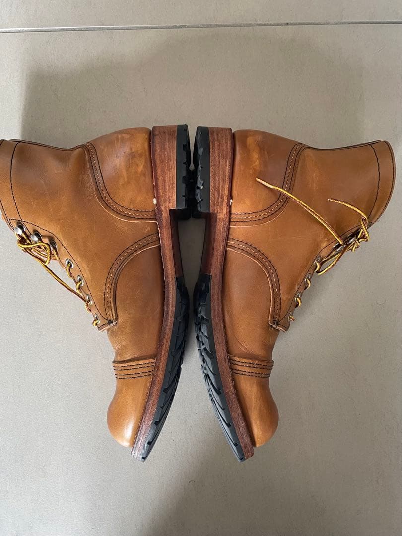 レッドウイング キャメル ブーツ アイアンレンジャー 8112 US9 1/2D