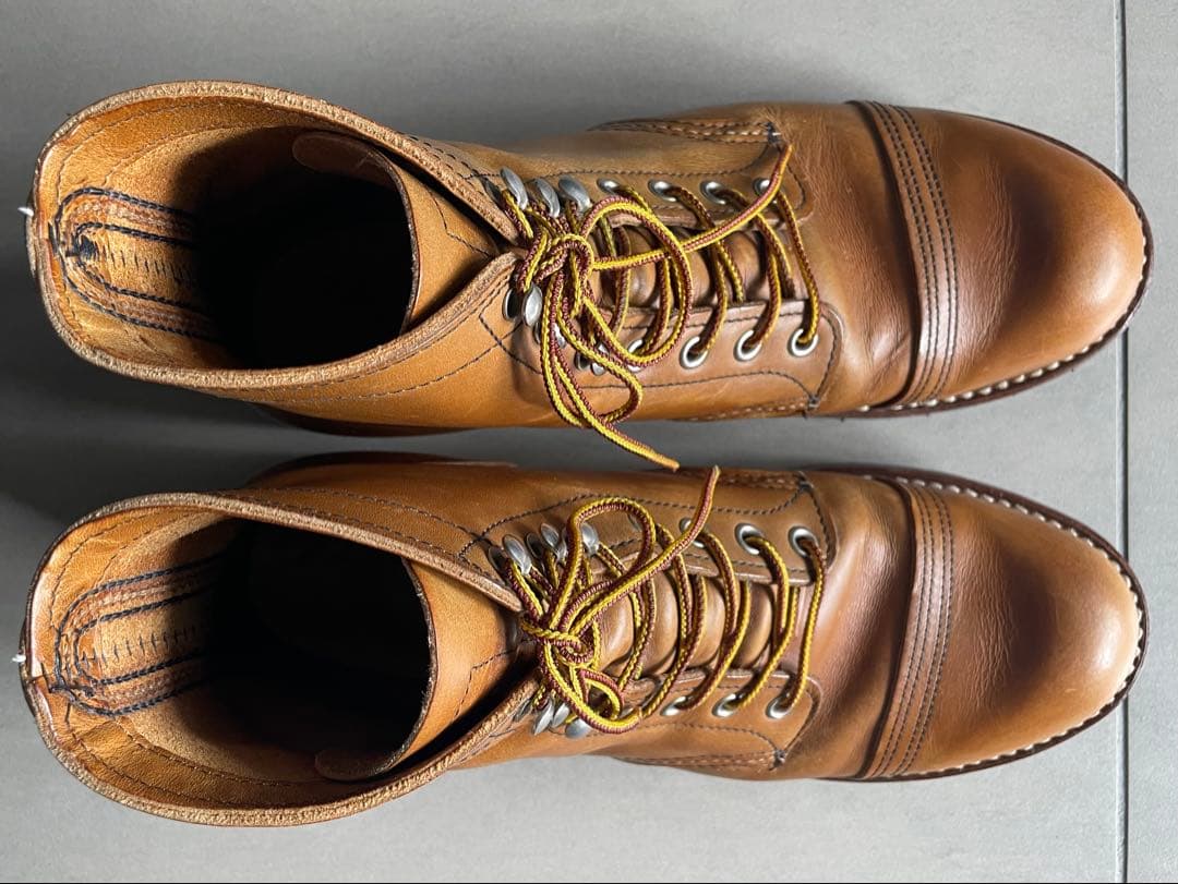 レッドウイング キャメル ブーツ アイアンレンジャー 8112 US9 1/2D