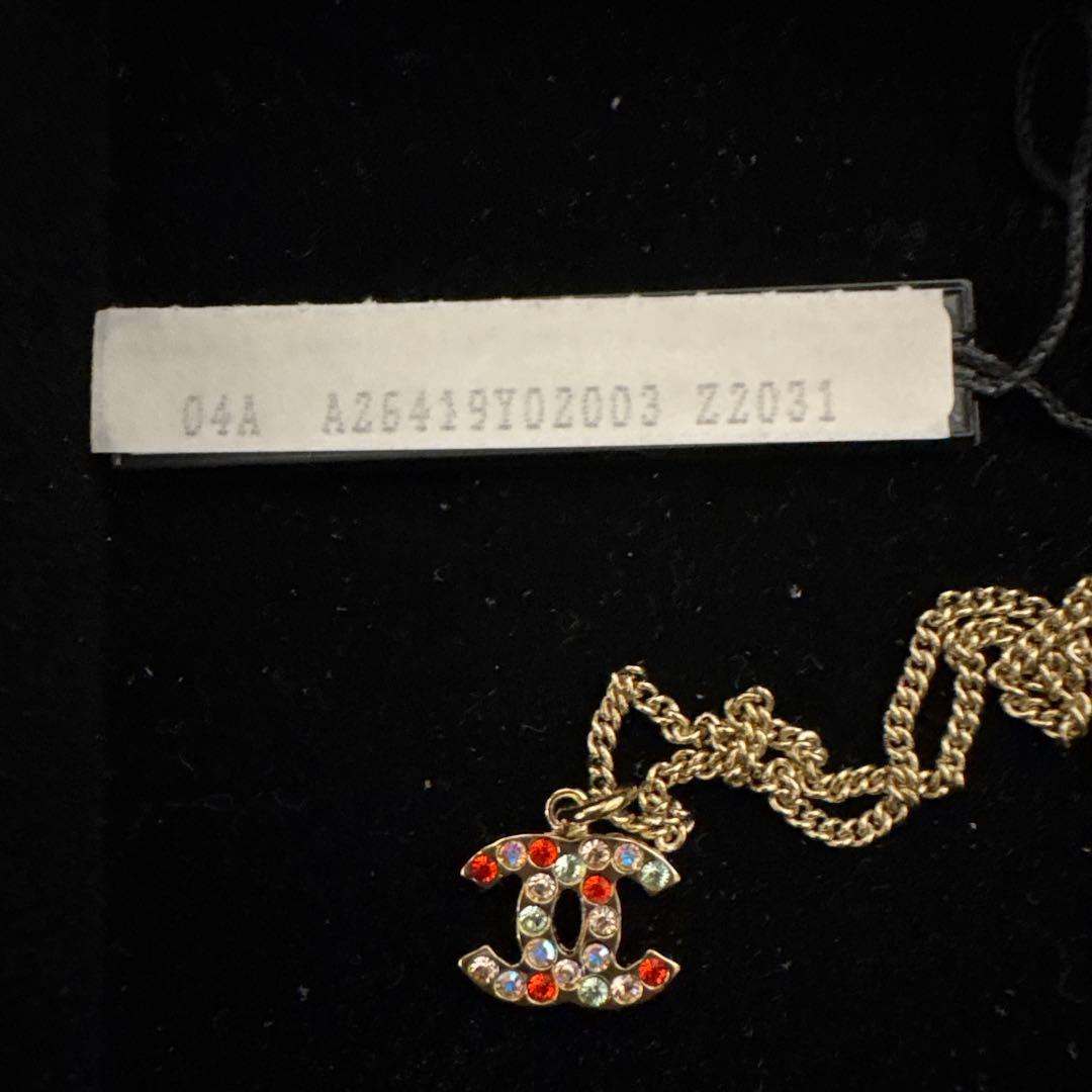 CHANEL CCロゴ ネックレス ゴールド　新品未使用品