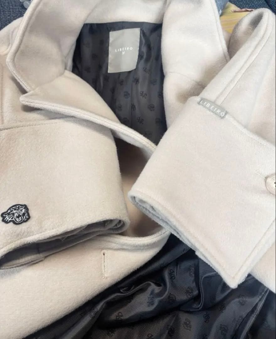 LIBEIRO リベイロ　サイドジップロングコート