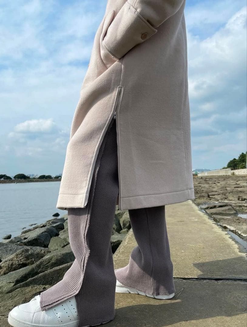 LIBEIRO リベイロ　サイドジップロングコート