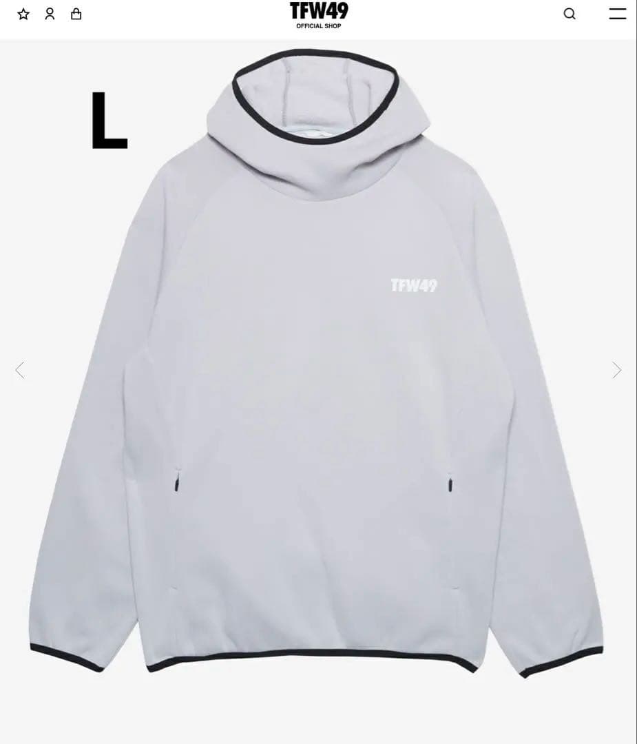 TFW49 AIR BACK BOA P/0 HOODIE グレーL