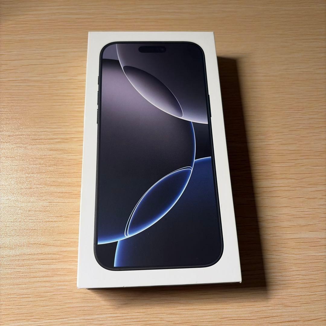 【美品.即日発送】iPhone 16 Pro max 256GB ブラック