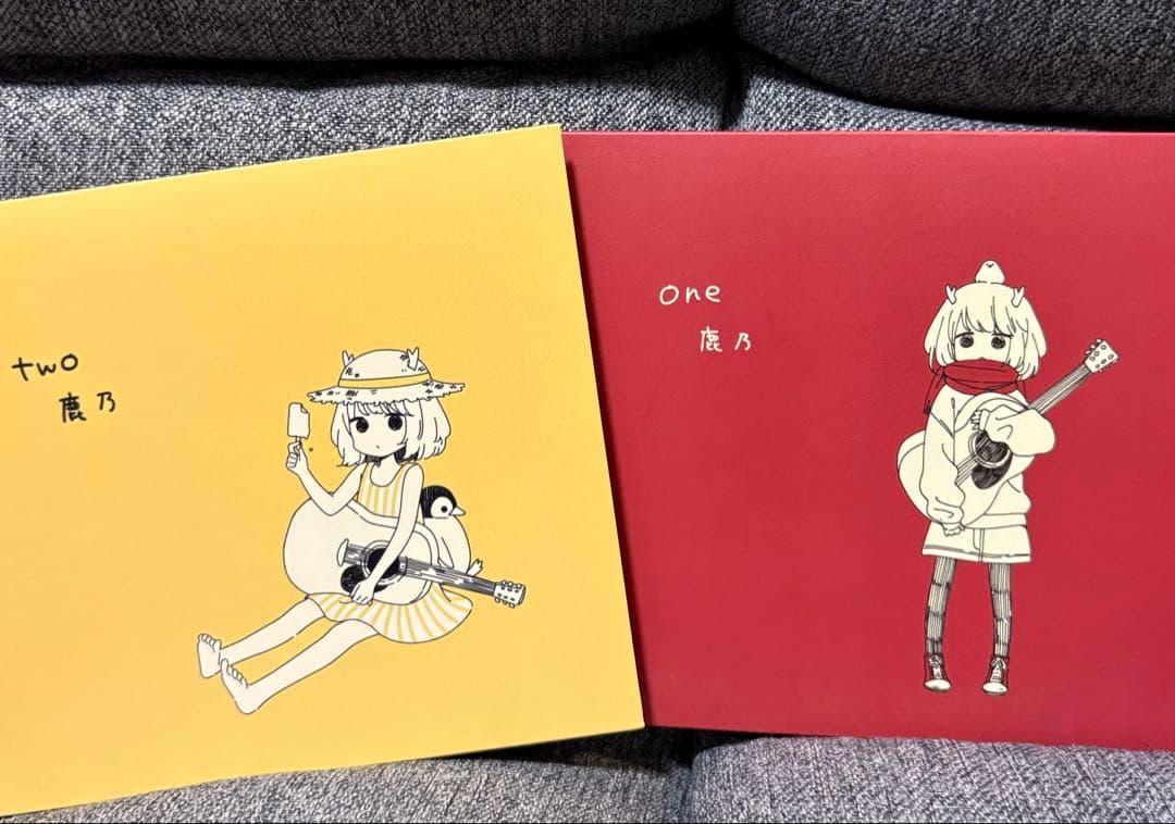 【絶盤】鹿乃 CD one two セット 歌詞カード付き レア