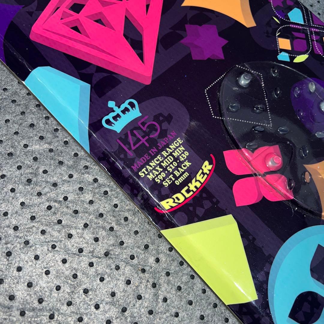 5回使用 145cm IGNIO MILWEL ROCKER＋GARAM S/M