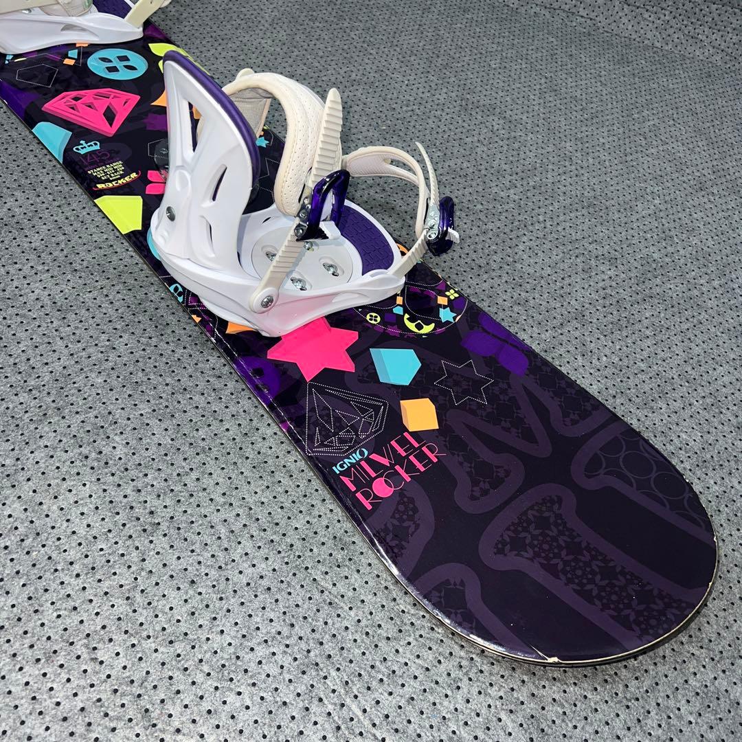 5回使用 145cm IGNIO MILWEL ROCKER＋GARAM S/M