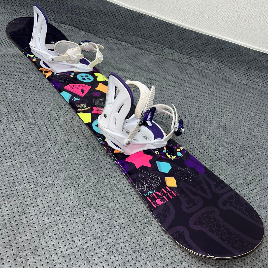 5回使用 145cm IGNIO MILWEL ROCKER＋GARAM S/M