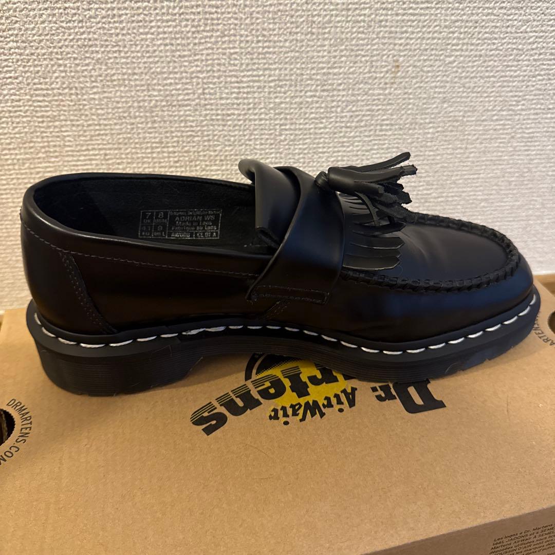 Dr. Martens ホワイトステッチ タッセルローファー UK7