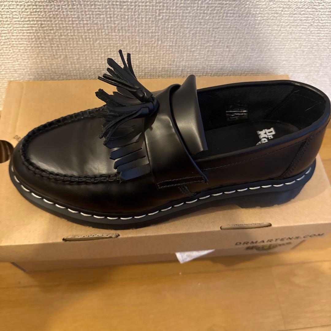 Dr. Martens ホワイトステッチ タッセルローファー UK7