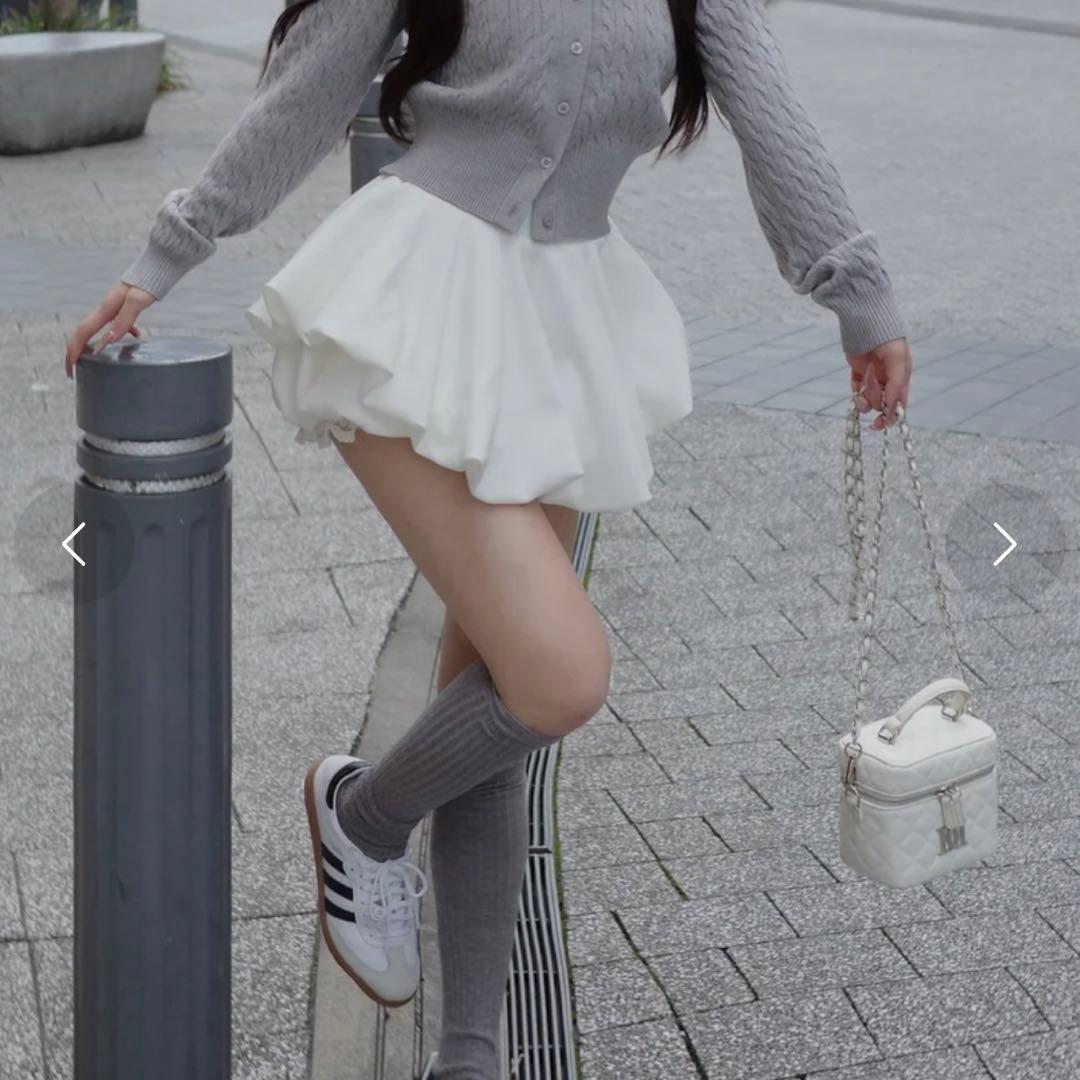 darich 新品未使用 ボリュームバルーンミニスカート