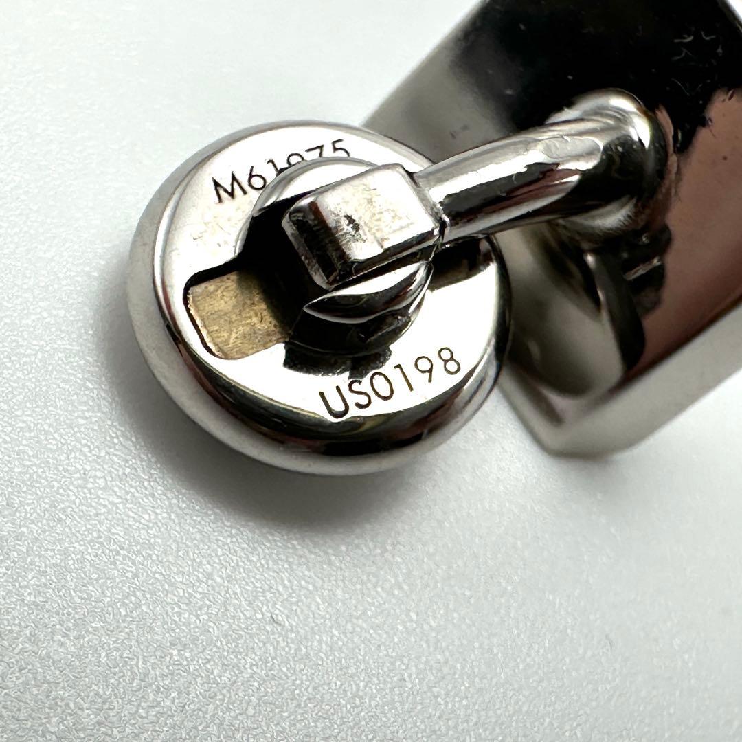 LOUIS VUITTON M61975 ダミエ　ロゴ　カフリンクス　カフス