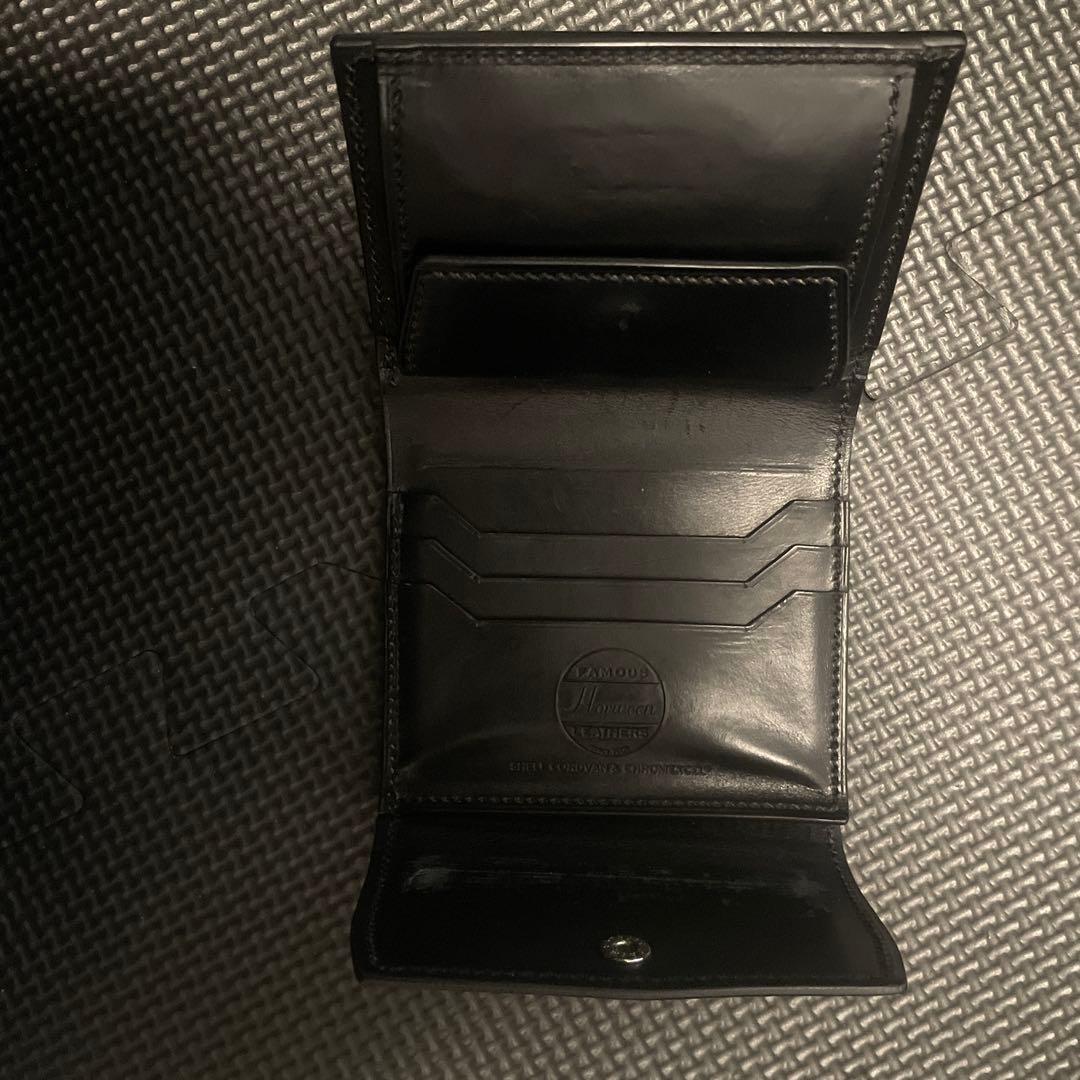 万双　三つ折り財布