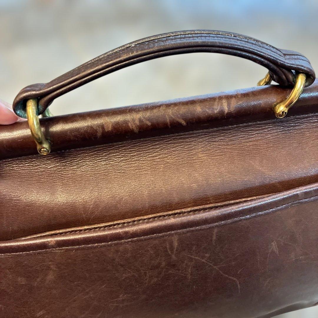 オールドコーチ　ショルダーバッグ 本革 レザー COACH 2way