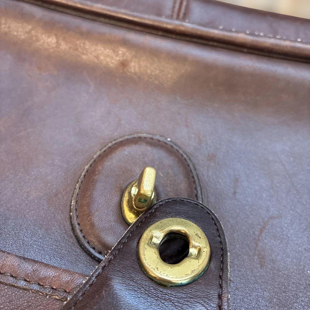 オールドコーチ　ショルダーバッグ 本革 レザー COACH 2way