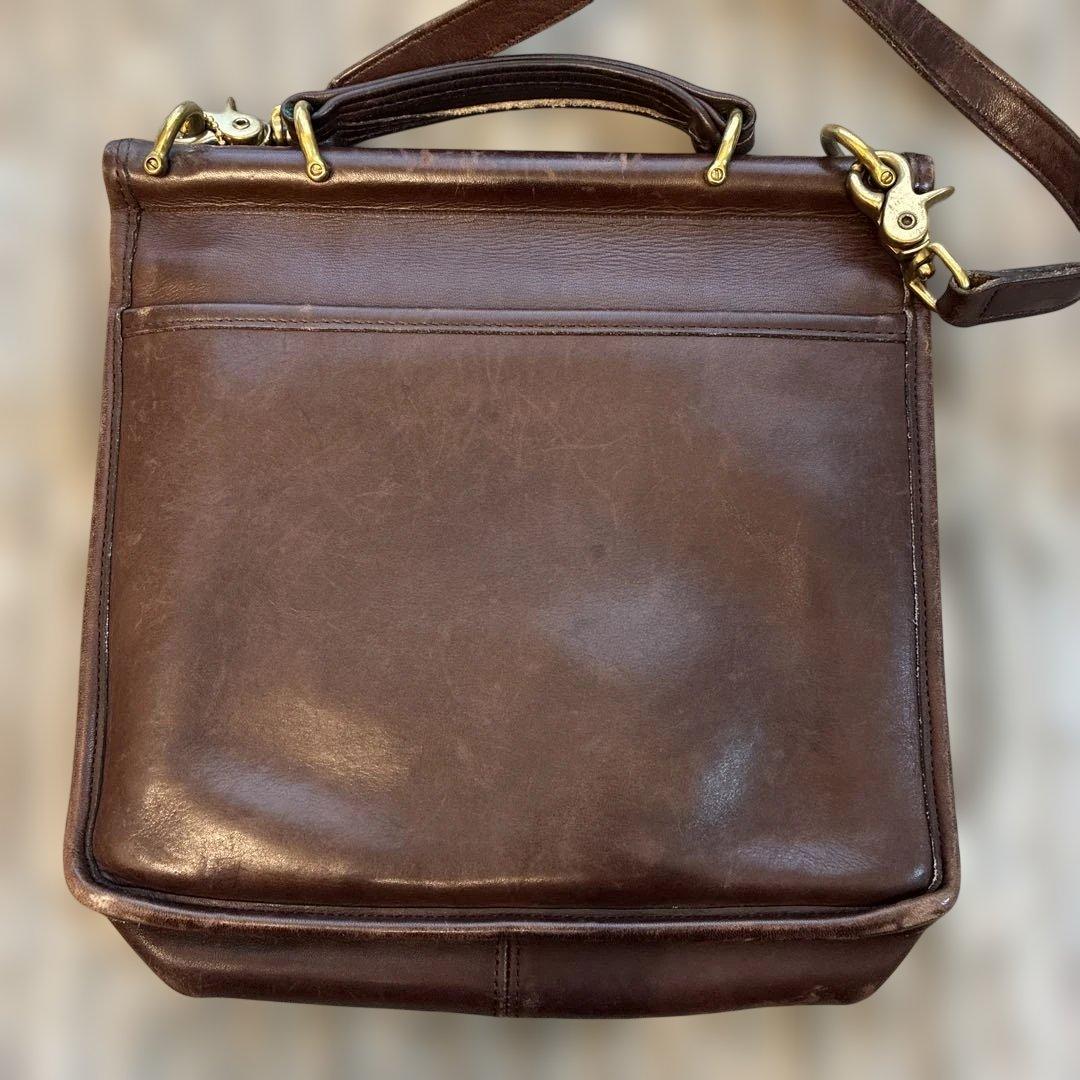 オールドコーチ　ショルダーバッグ 本革 レザー COACH 2way