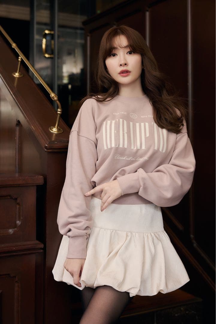 スカート Bubble Mini Skirt