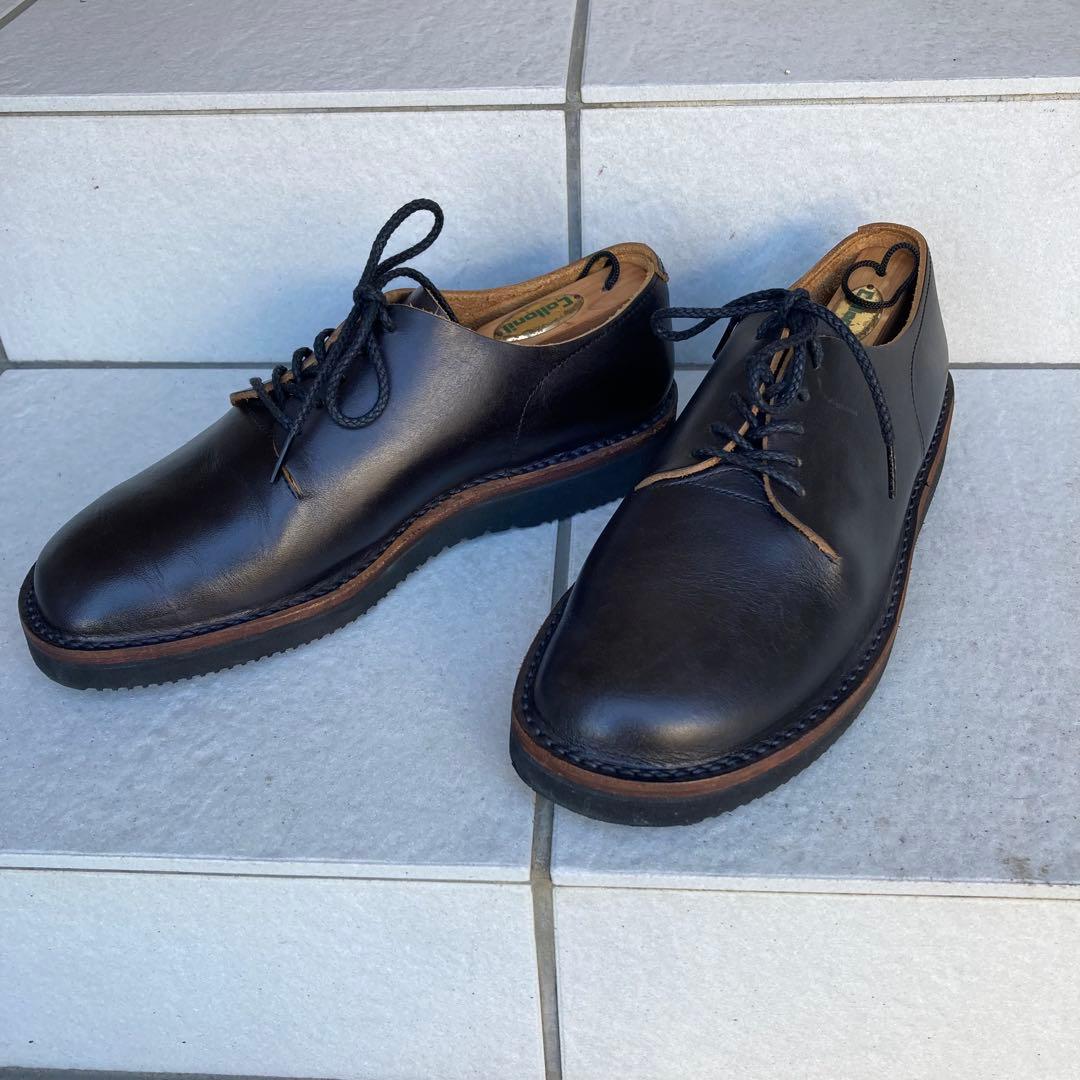 KOTOKA 一枚革ダービー ブラック 25.5