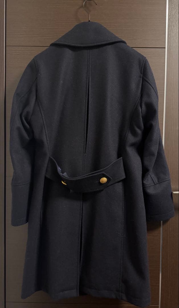 Sealup × BEAMS F / ライトメルトン ロングピーコート 44