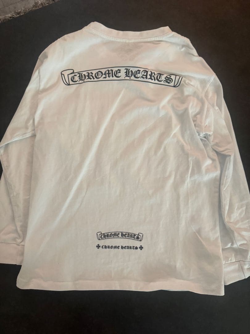 CHROME HEARTS 長袖カットソー ホワイト