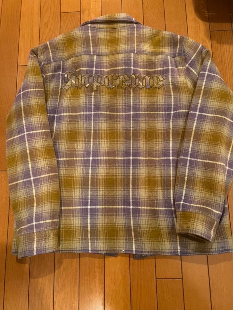 supreme フランネルシャツボア