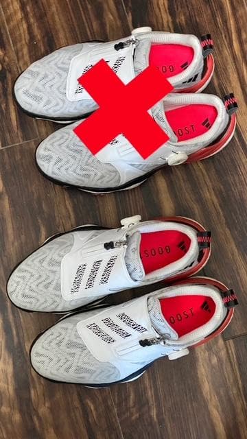 アディダス コードカオス 25 ボア スパイクレス ゴルフシューズ IH8444