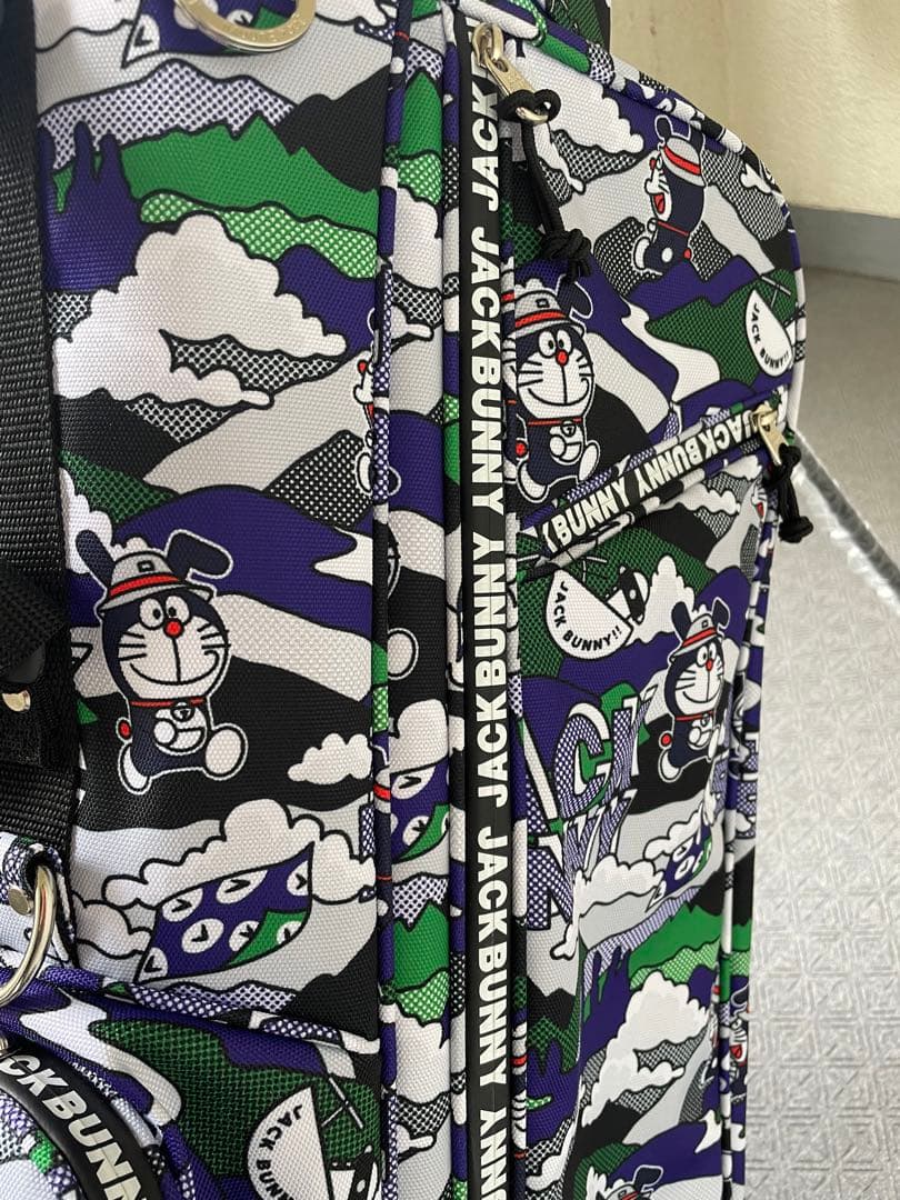 未使用品●JACK BUNNY ドラえもん●コラボキャディバッグ●ジャックバニー