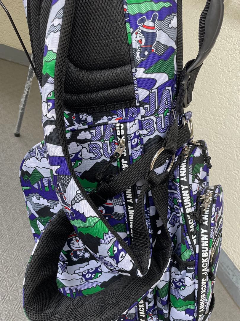 未使用品●JACK BUNNY ドラえもん●コラボキャディバッグ●ジャックバニー