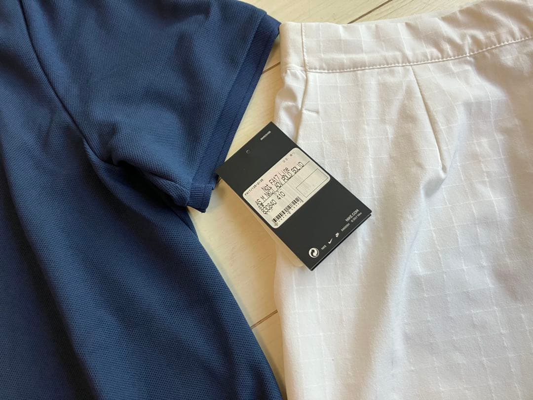 メンズ新品 NIKEナイキ アドバンテージポロシャツ ネイビーL