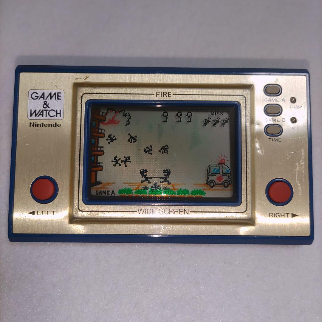 ゲーム＆ウオッチ ワイドスクリーン　ファイア