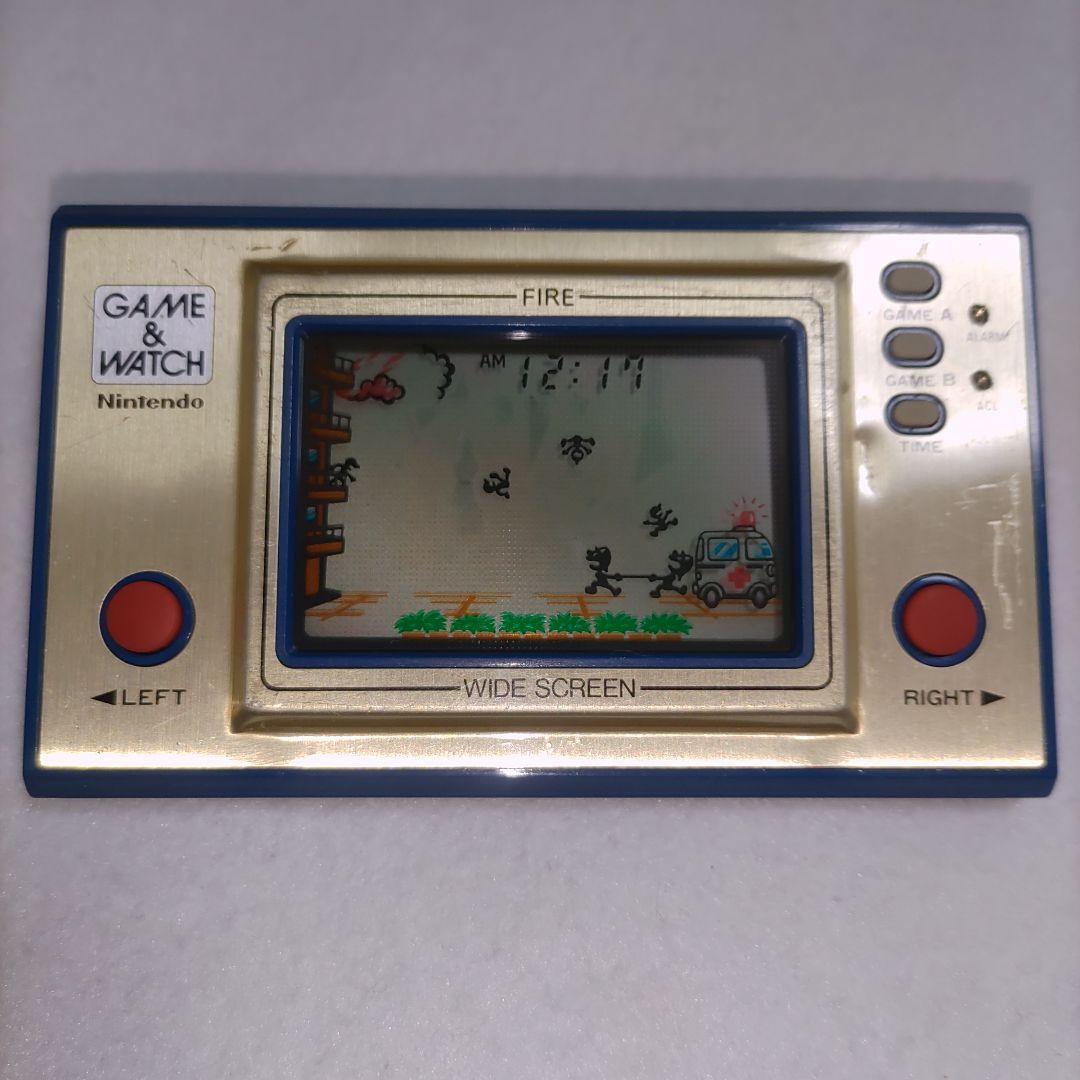 ゲーム＆ウオッチ ワイドスクリーン　ファイア