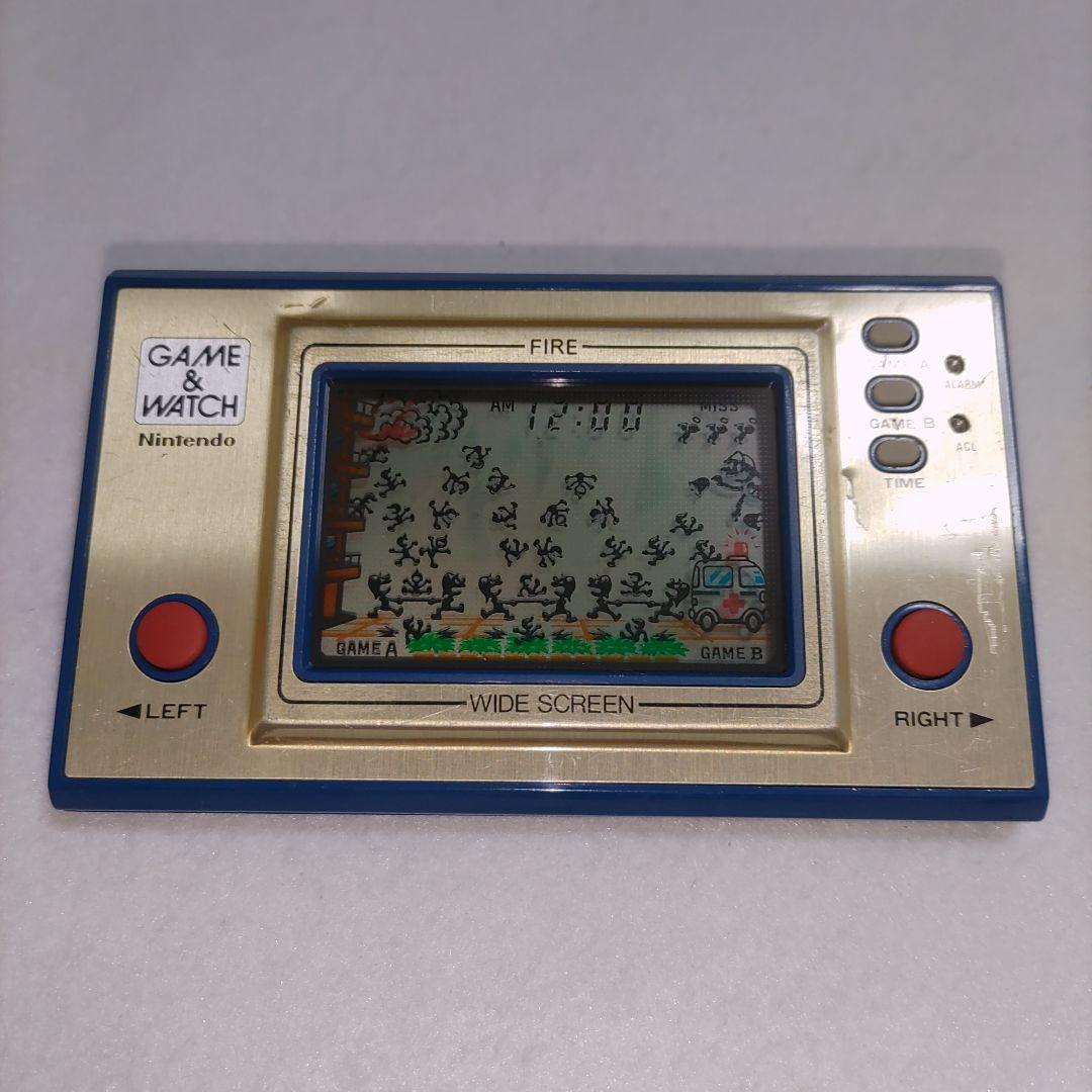 ゲーム＆ウオッチ ワイドスクリーン　ファイア