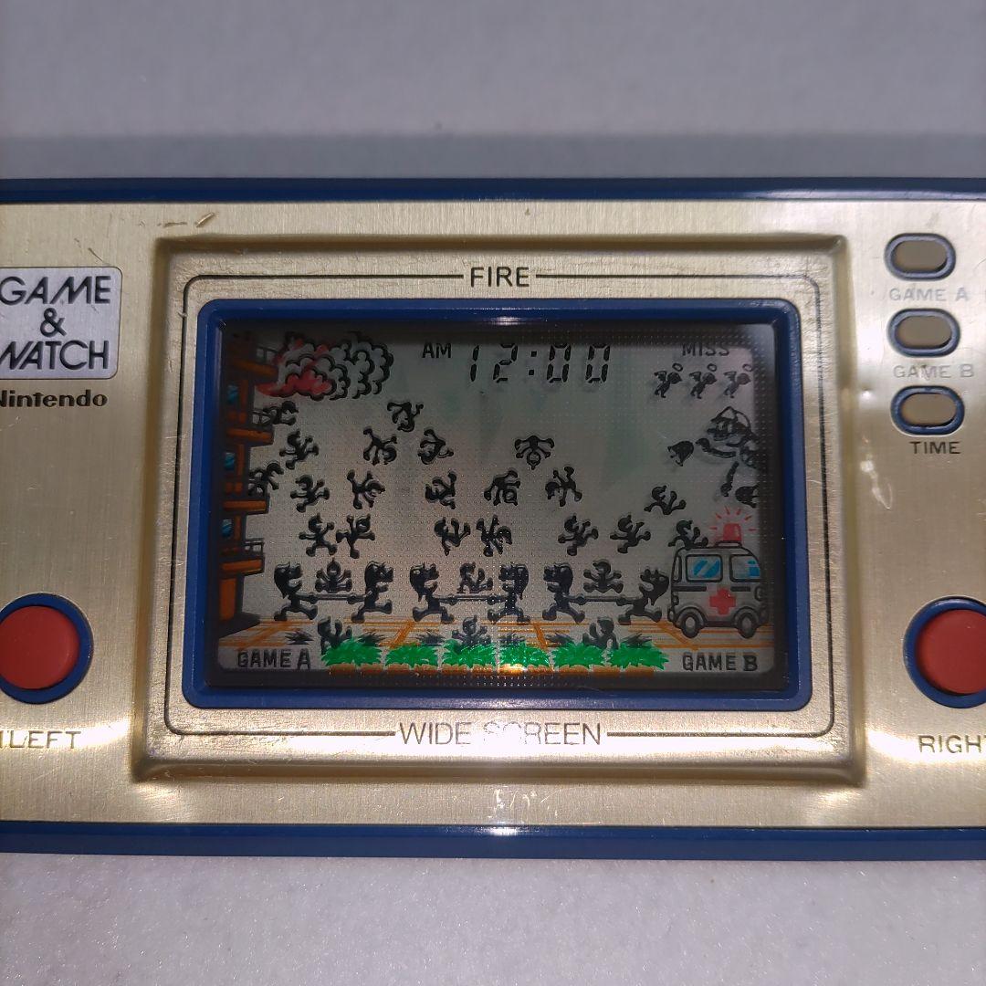 ゲーム＆ウオッチ ワイドスクリーン　ファイア