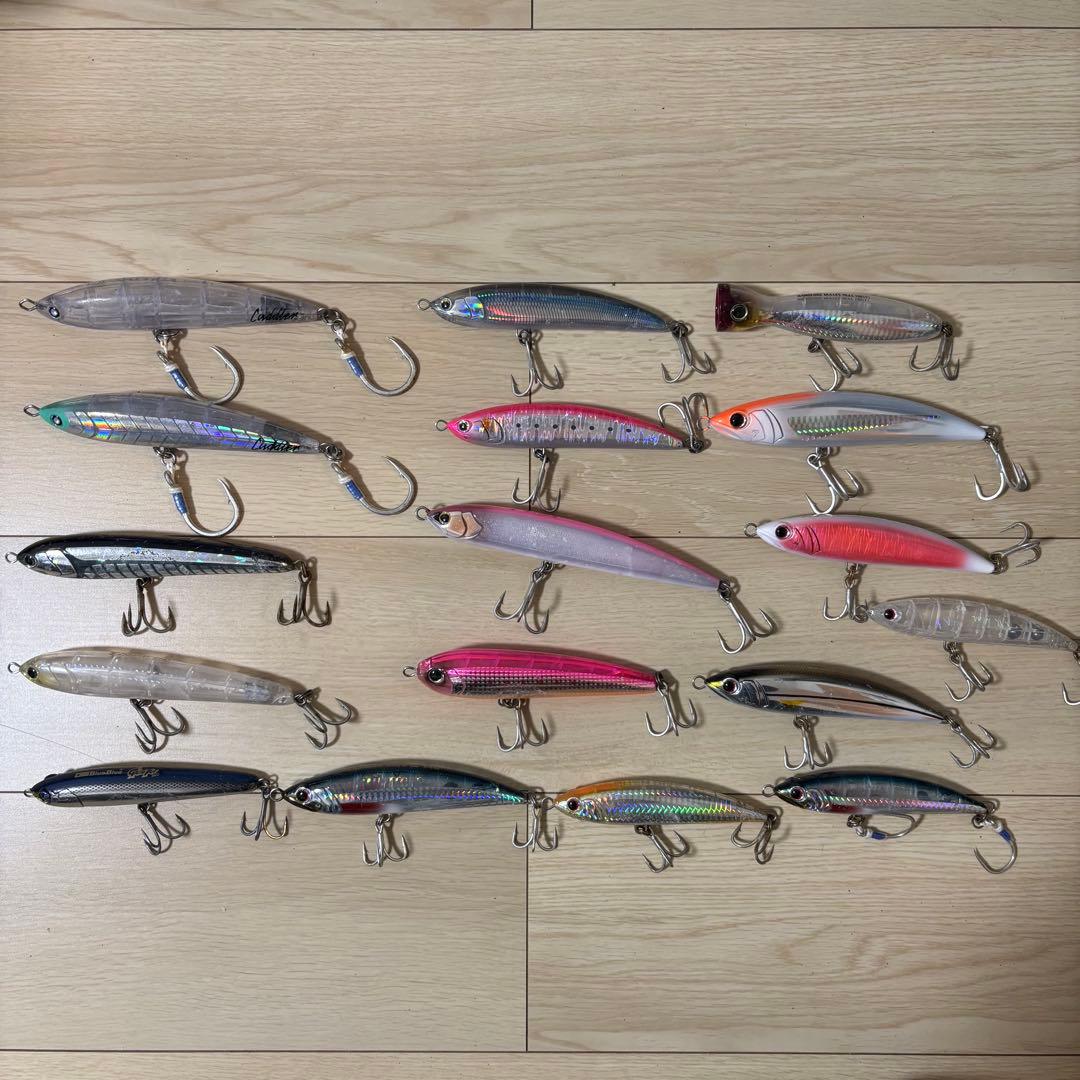 ほぶ ダイビングペンシル　17個セット　まとめ売り