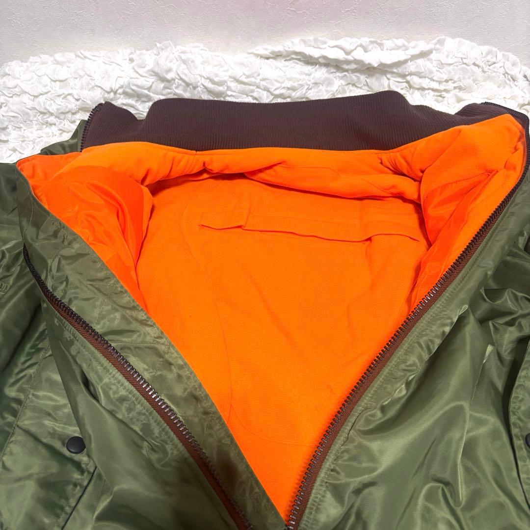 【美品】ALPHA INDUSTRIES MA-1ジャケット セージグリーン