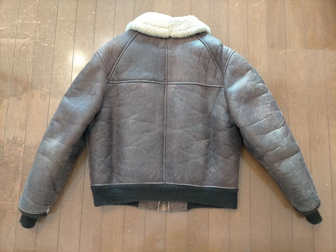 AVIREX アピレックス B-6 ブラウンレザーフライトジャケット