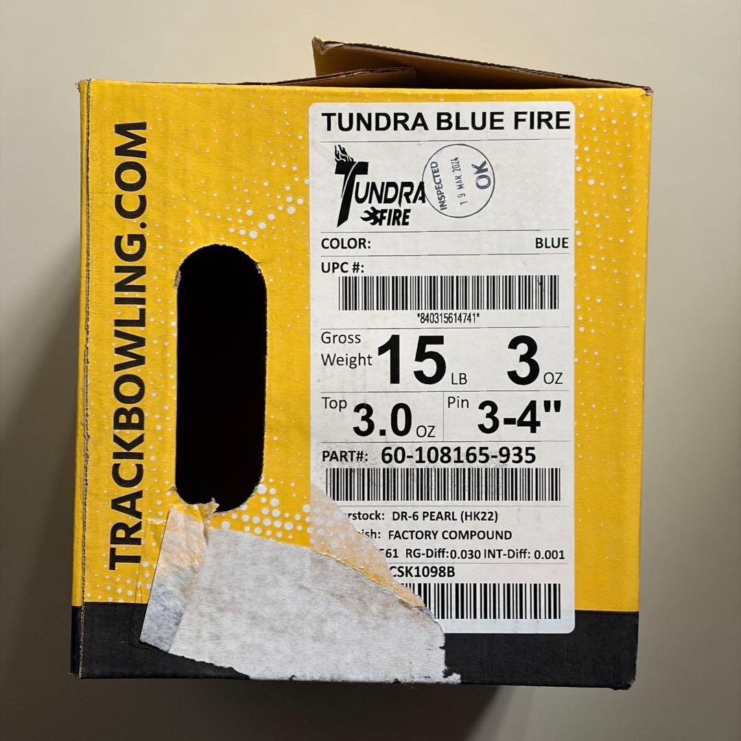 TRACK タンドラ ブルーファイア 15ポンド