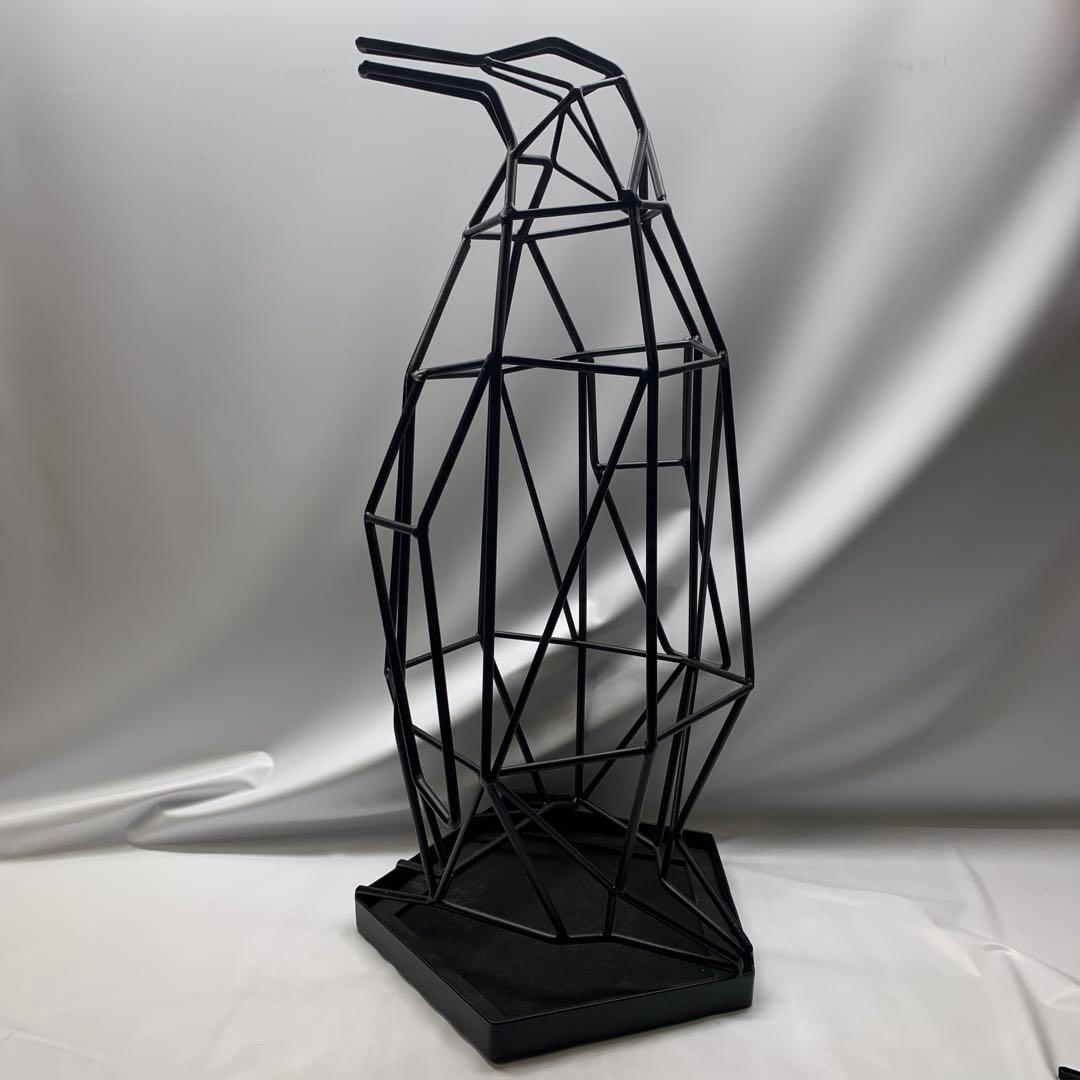 ペンギンの傘立て シャドーワイヤー UMBRELLA STAND PENGUIN