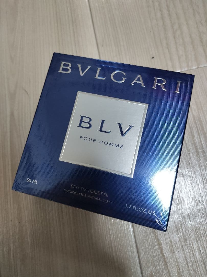 未使用 未開封 BVLGARI ブルー プールオム オード トワレ 50ml