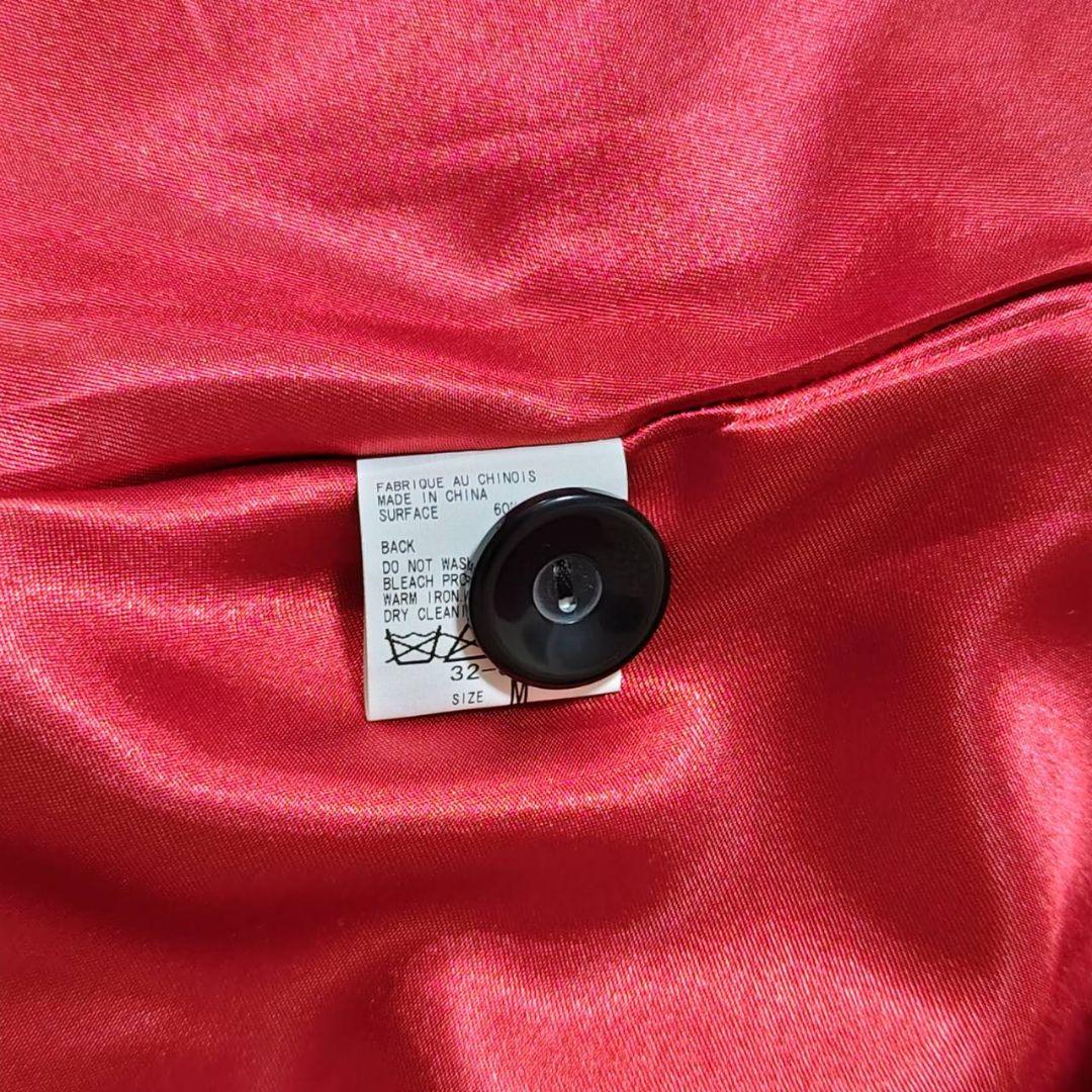 ウールポンチョ ケープ 羽織り 花刺繍 和装 着物　黒い刺繍　ポンチョ・ケープ