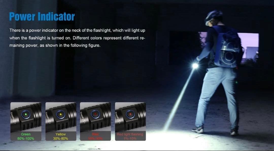 Trustfire 懐中電灯 LEPハンディライト タクティカルライト