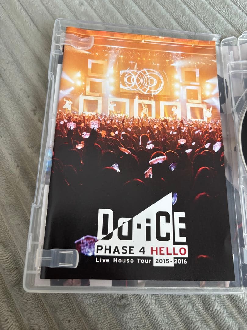 Da-iCE PHASE 4 HELLO Live DVD 初回限定盤