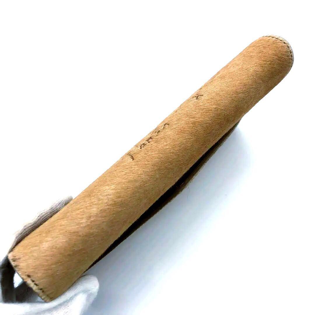 超希少·極美品✨イヴサンローラン リヴゴーシュ ハラコ　クラッチバッグ