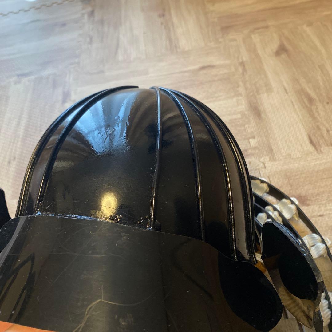 【着用可能】 等身大　手作り兜　甲冑　胴　鎧　手作り　兜　軽量　ハンドメイド