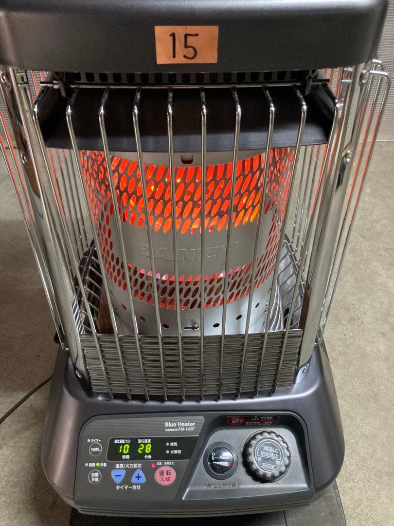 送料無料‼ 大型　業務用ストーブ　ダイニチ　ブルーヒーターFM-182F ⑮