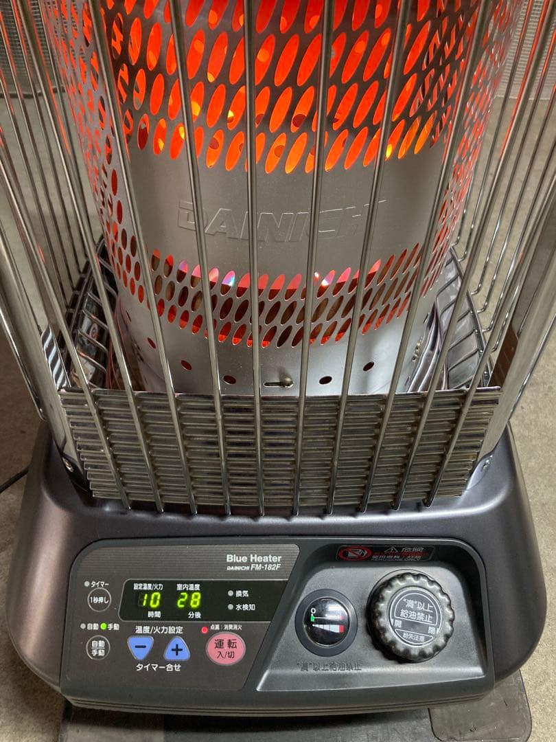 送料無料‼ 大型　業務用ストーブ　ダイニチ　ブルーヒーターFM-182F ⑮