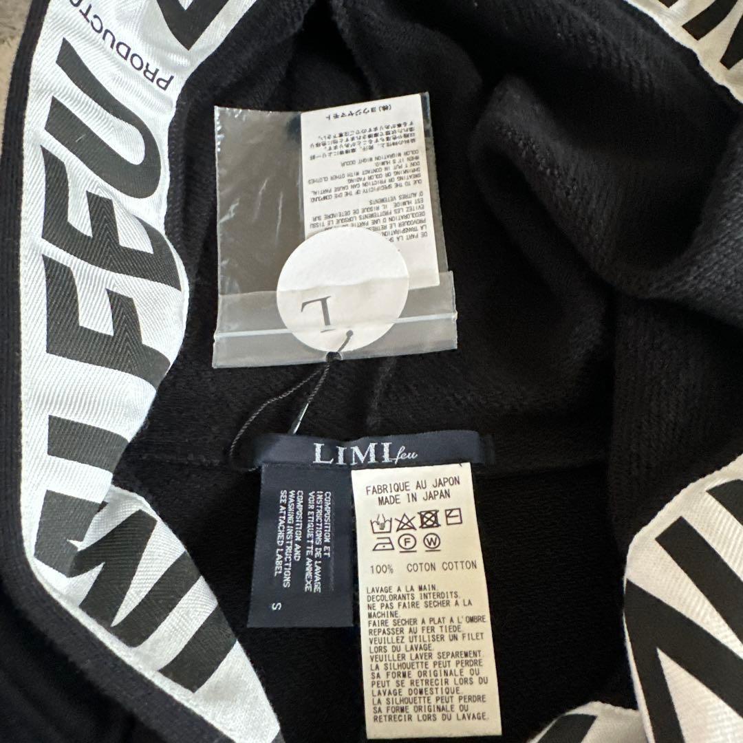 LIMI feuブラック ポンチョ　ヨウジヤマモト【新品未使用品】