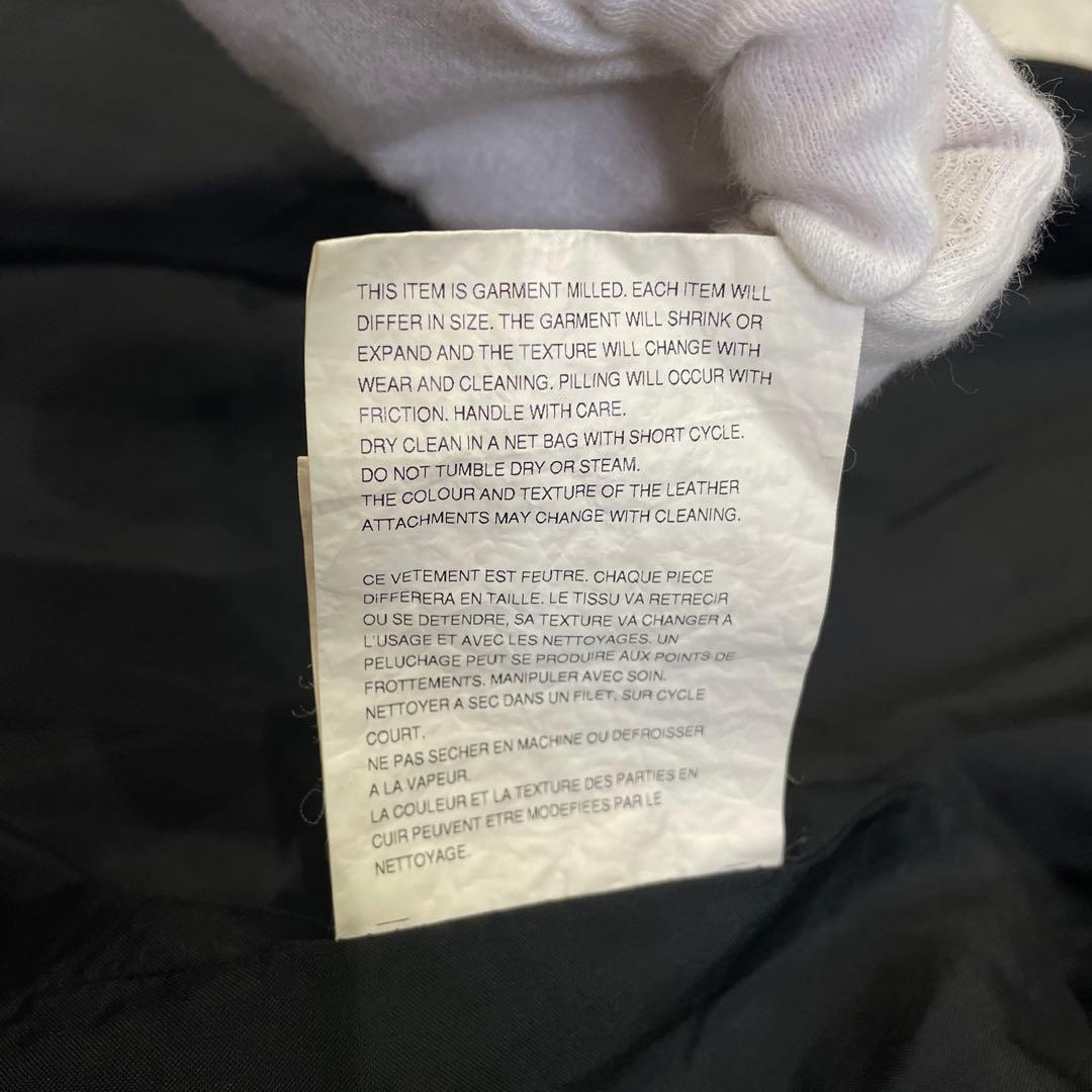 コムデギャルソン オム メンズ M相当 ダッフルコート ダークネイビー