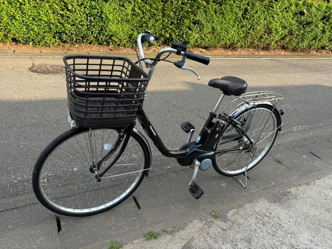 パナソニック 電動自転車 ビビ・YX 26型 8Ah 内装3段 ビターブラウン