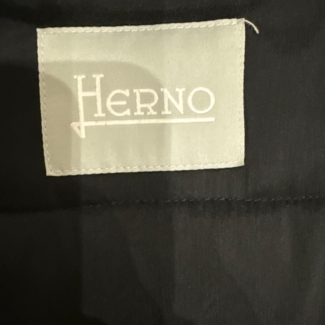 HERNO ヘルノ14A ブラックファーコート